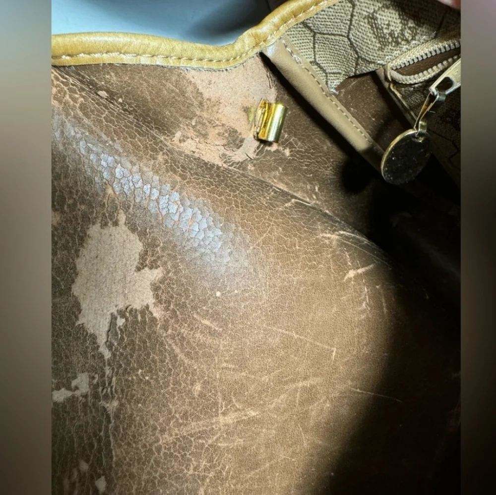 Christian Dior Vintage Honeycomb Crossbody Bag